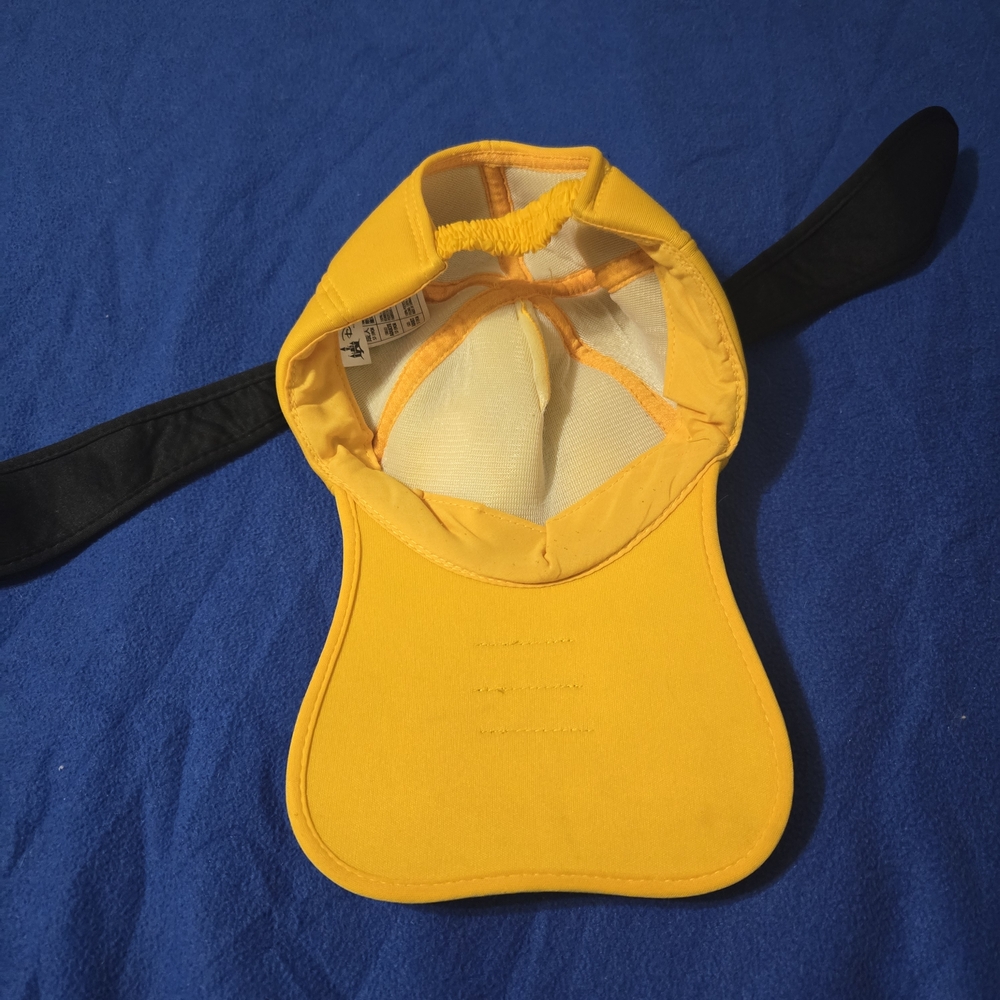 Disney Parks Pluto Baseball Hat Cap Foam Padded Face Adult One Size Vintage - Picture 3 of 5